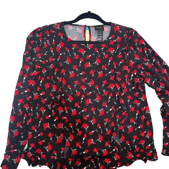 Ruffled long sleeve blouse - Picture 7 of 7